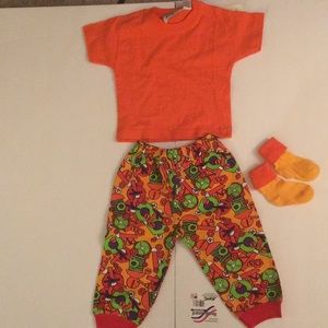 Cute baby pants set